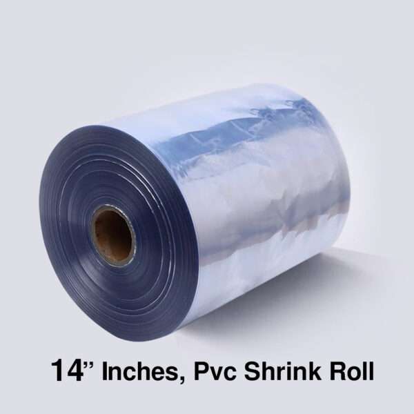 14″ Inches, Pvc Heat Shrink Roll, Wrap, Film for Packaging