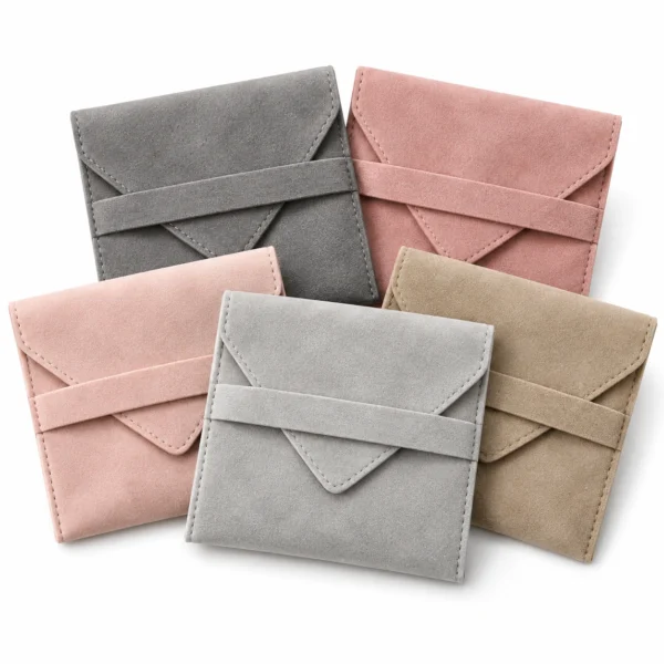 Microfiber Jewellery Pouch Pack of 5
